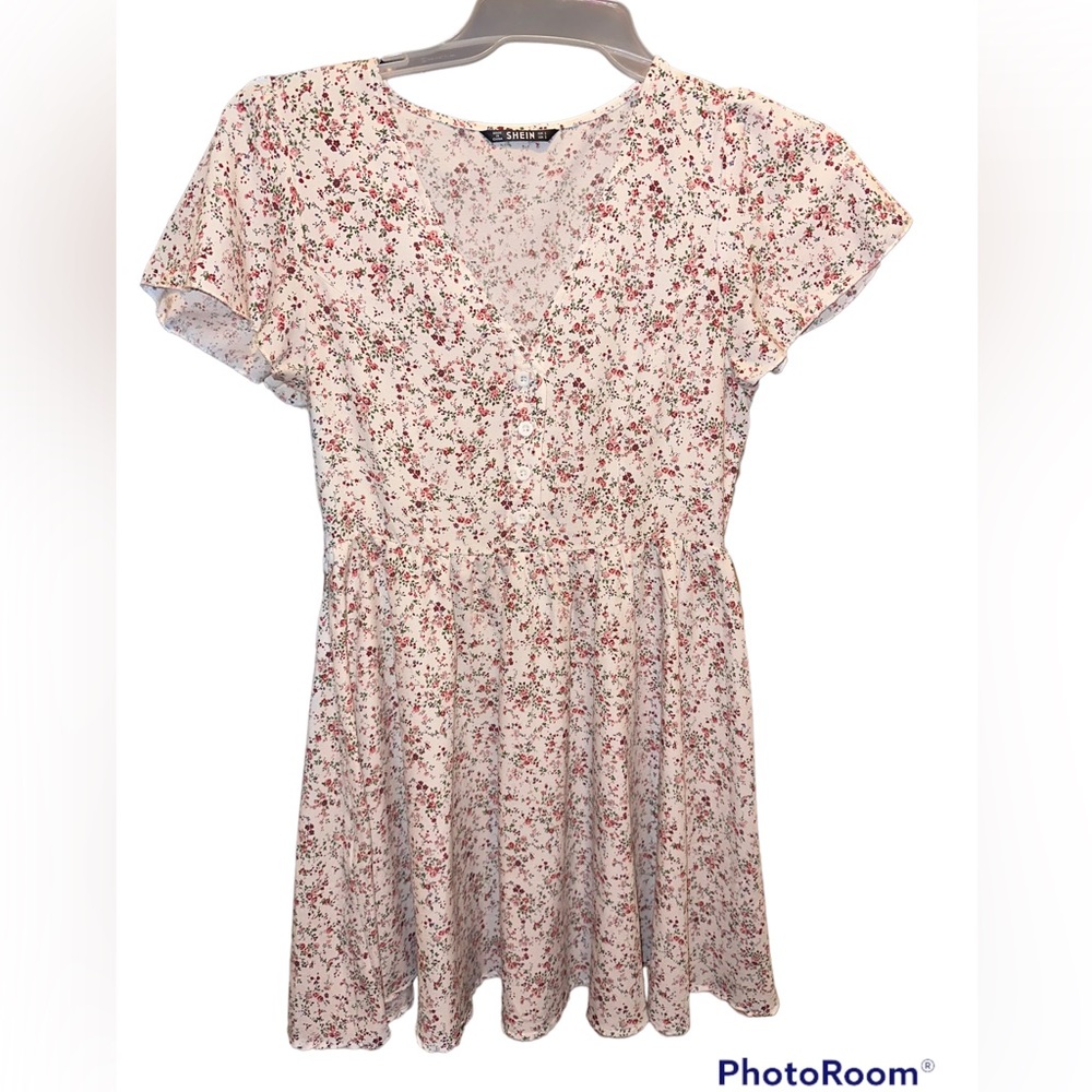 Pink Floral Dress